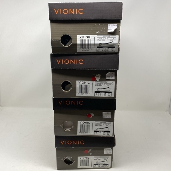 Vionic Spark Minna Leather Ballet Flat Navy - Picture 7 of 7